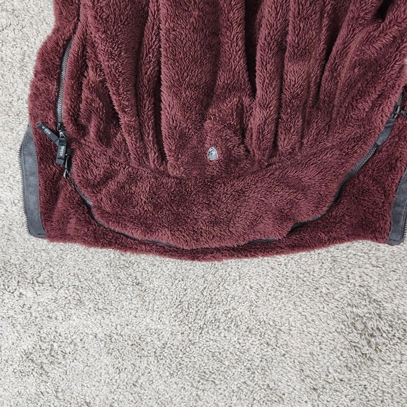 Kuhl Women's Flight Jacket Italian Fleece Hooded Pockets Thumb Loops Size M - Picture 9 of 16
